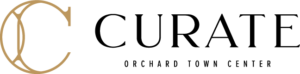 Curate Orchard Town Center logo.