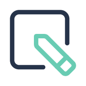 Customized experience icon.