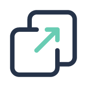 Unlimited content updates icon.