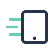 Engaging experience icon.