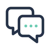 Unlimited support icon.