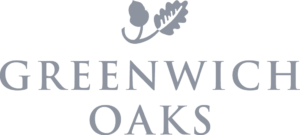 Greenwich Oaks logo.