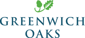 Greenwich Oaks logo.