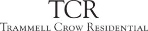 T C R Trammel Crow Residential logo.