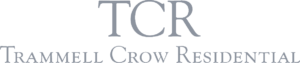 T C R Trammel Crow Residential logo.