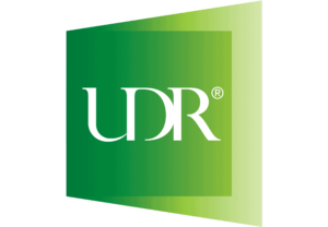 U D R logo.