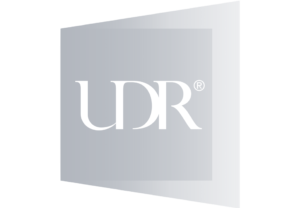 U D R logo.
