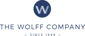 The Wolff Company since 1949 logo.
