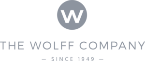 The Wolff Company since 1949 logo.