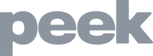 Peek logo.